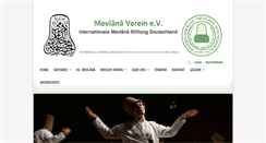 Desktop Screenshot of mevlana-ev.de
